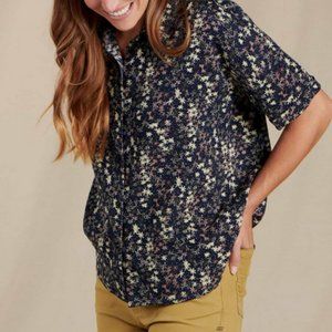 Toad&Co Manzana Short Sleeve XL organic cotton button down
